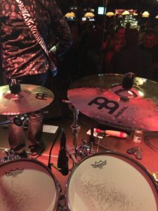 Die Drums sind betriebsbereit
